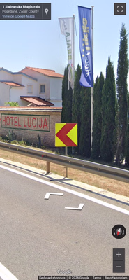 Croatia clue: Yellow-and-red chevron