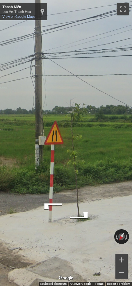 Vietnamese warning signs with a bright yellow background, black symbols, and black borders.