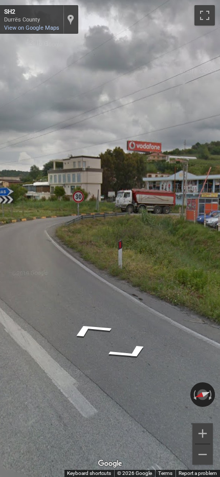 Italian bollard — Albania