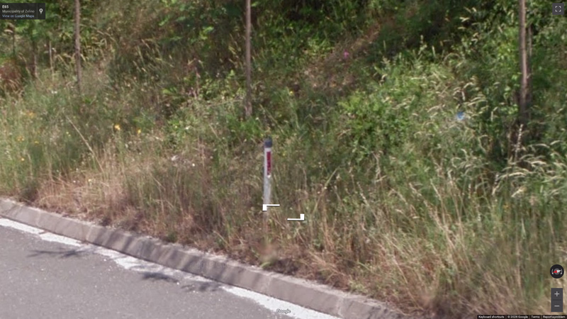 Bollard rounded