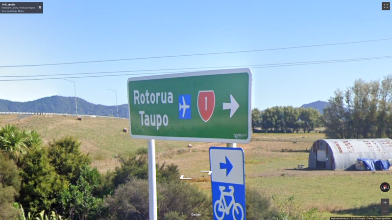 New Zealand Highway Shields — how it looks in GeoGuessr