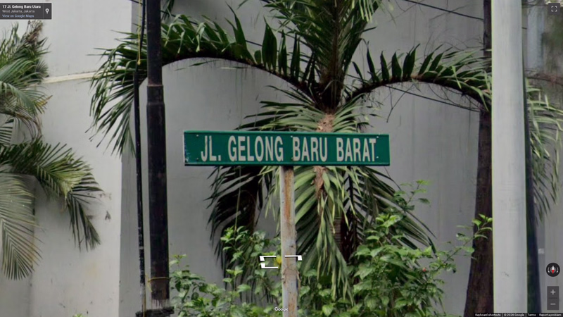 Street Abbreviation - Jl — how it looks in GeoGuessr