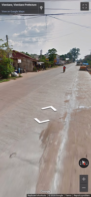 Laos clue: Concrete roads