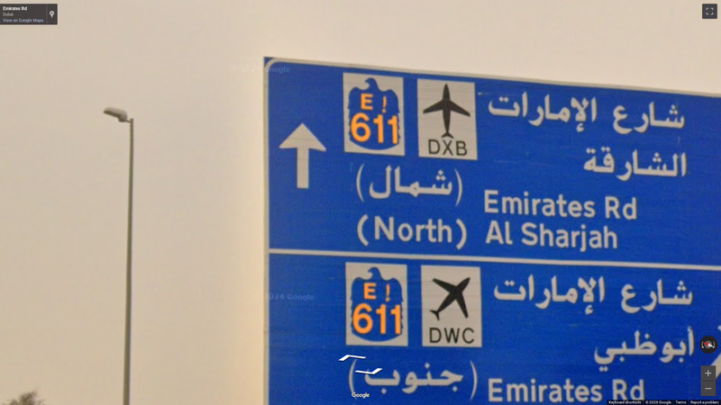 Falcon emblem — how it looks in GeoGuessr
