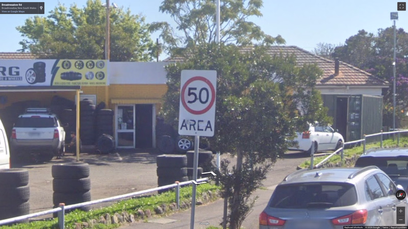 Australian Speed Limit Signs — how it looks in GeoGuessr