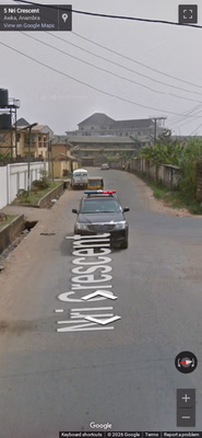 Nigeria clue: Nigerian Police Escort Vehicle