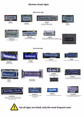 German Street Signs Guide