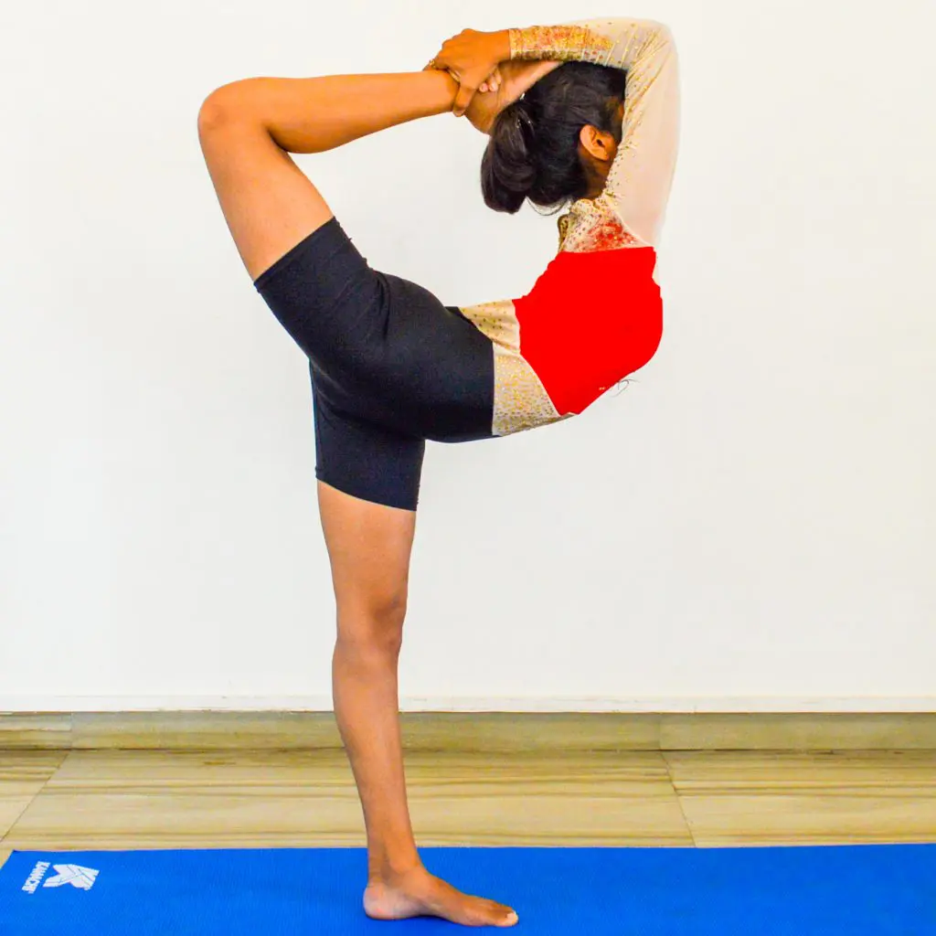 Yoga set with asana names woman exercising Vector Image