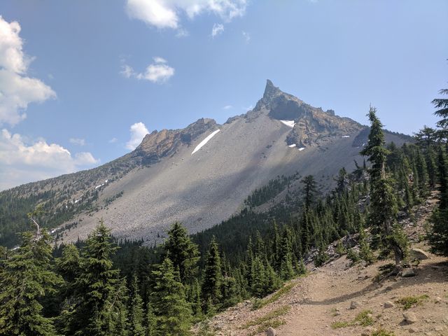 Mount Thielsen. No, I didn't climb it.