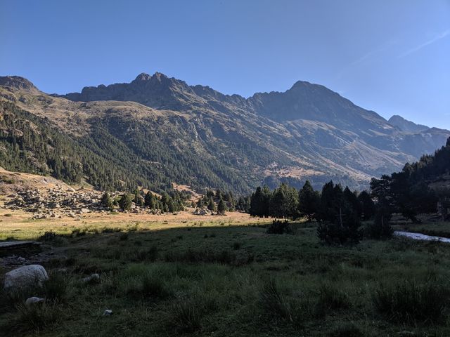 The view from the trailhead