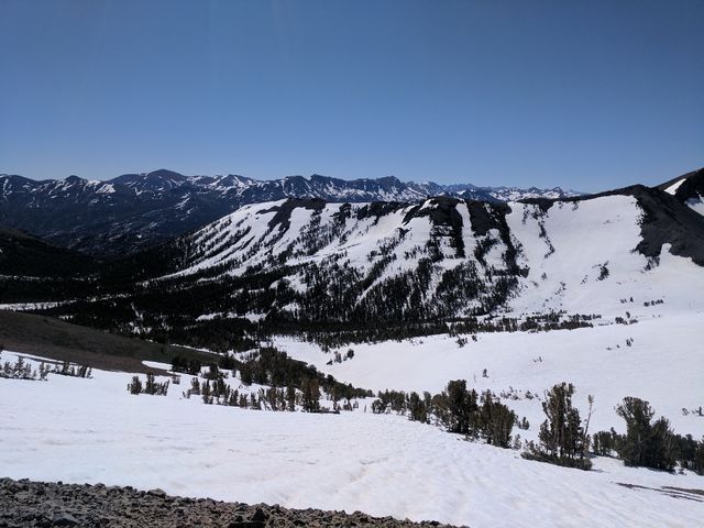 A last look back at the High Sierras