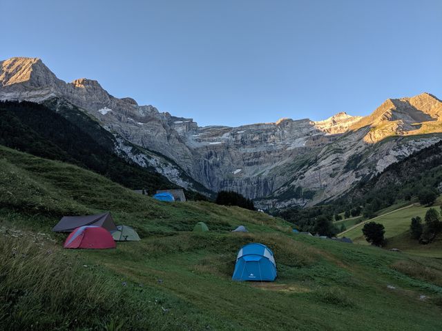 Beautiful view from the campground though