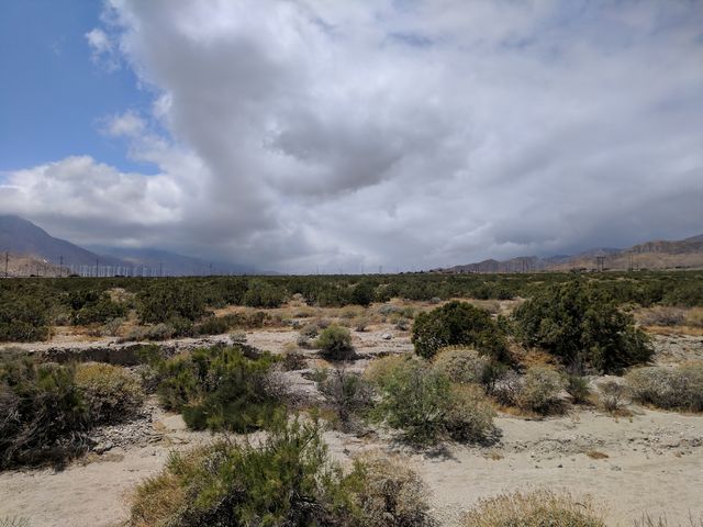 Racing the storm -- can I hike faster than a cold front?