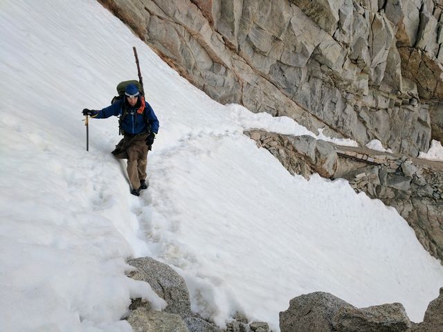 Monk traversing