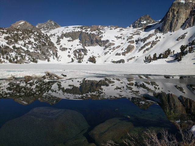 If this is your last PCT lake, it's not a bad one.