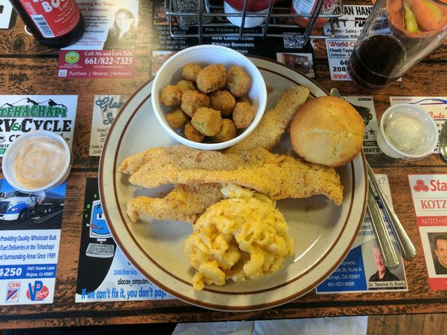 Fried catfish for dinner.