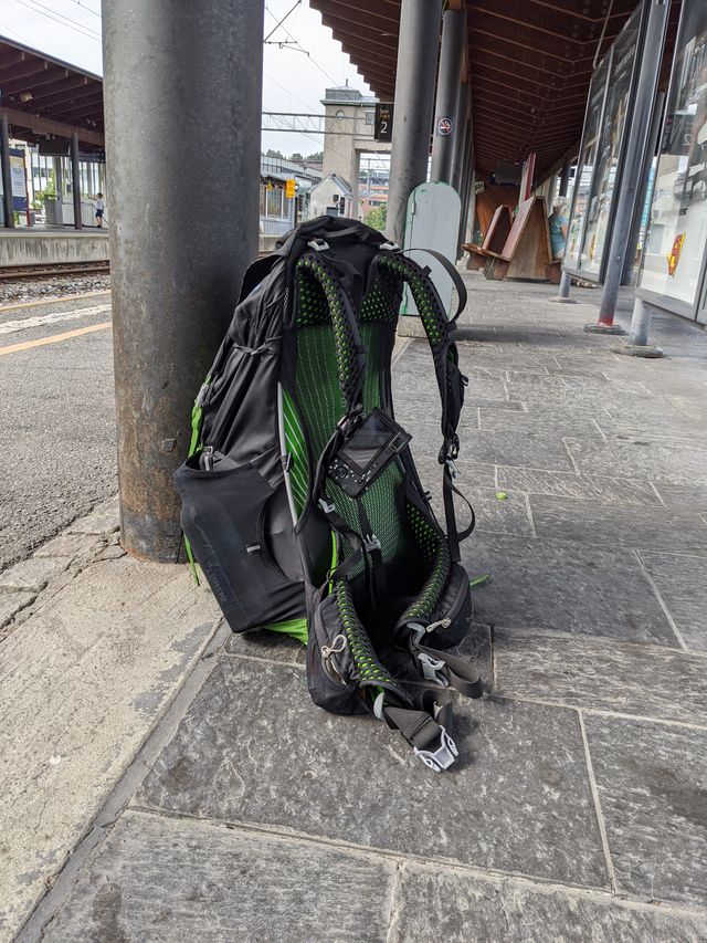 Ready to go .. from the Sandvika train station