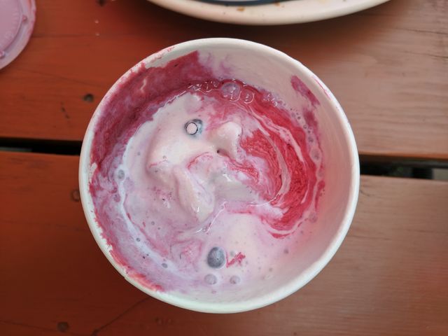 A huckleberry shake!