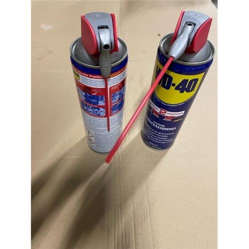 Le produit multifonction wd-40 :
 - lubrifie

 - chasse l’humidité

 - élimine les résidus

 - dégrippe

 - protège