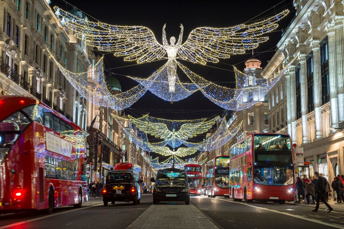 Calendrier des illuminations de Noël à Londres (Guide 2024)