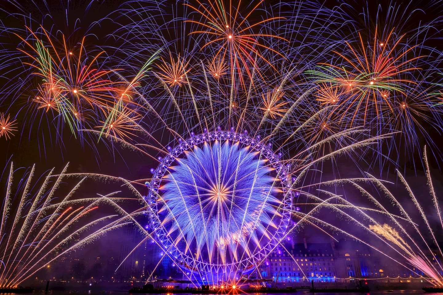 Nouvel an 2023-2024 à Londres : vos billets pour le feu d'artifice !