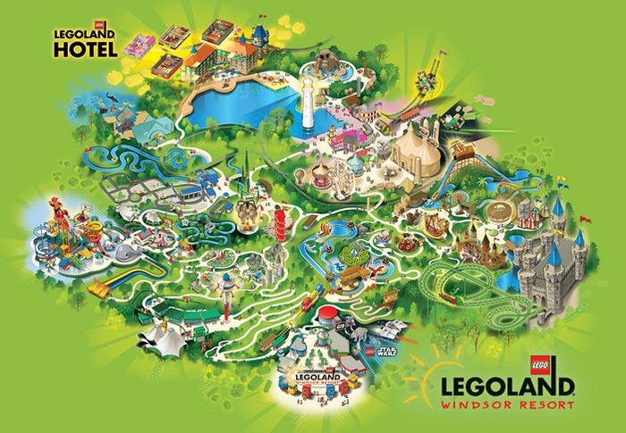 Legoland Windsor Plan 