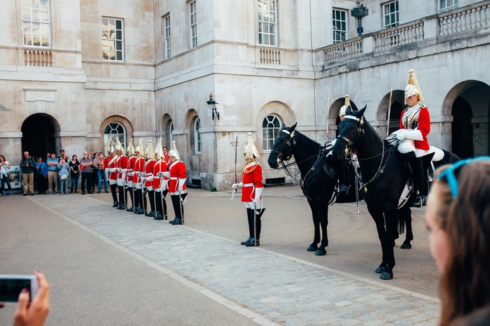 Strażnicy w Horse Guards