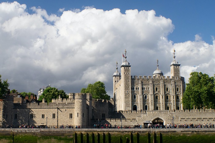  Uitzicht op de Tower of London 