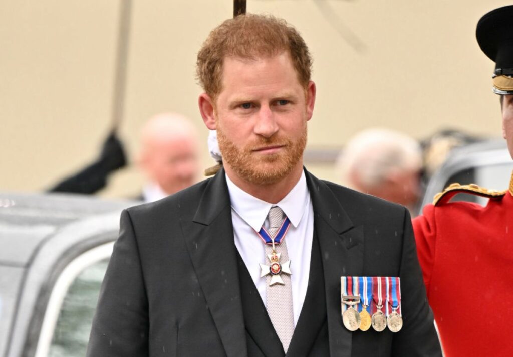 Prince Harry pictured during an event at Westminster Abbey in London