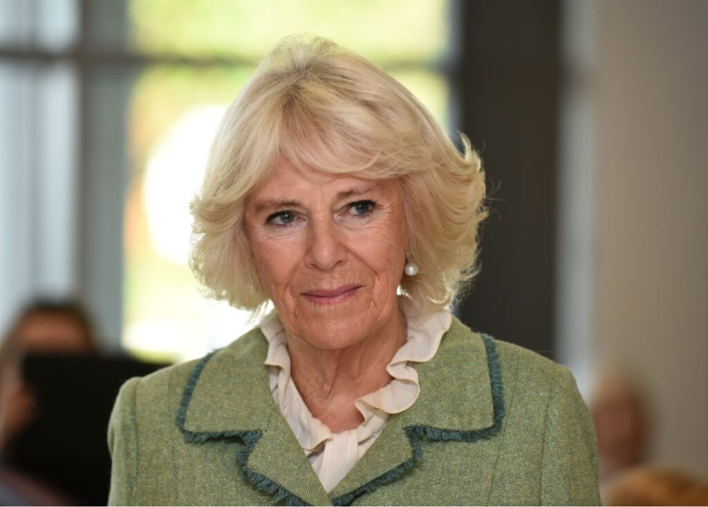 Camilla, Duchess of Cornwall, pictured during the opening of the Royal National Hospital for Rheumatic Diseases