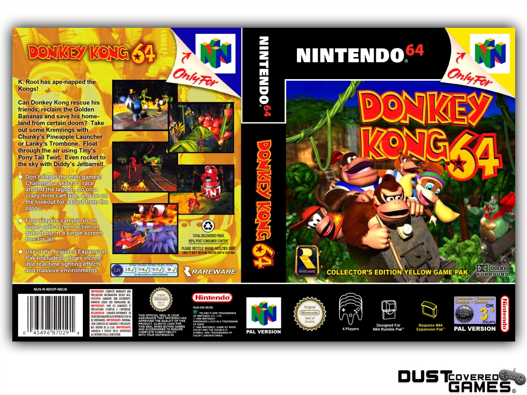 donkey kong n64