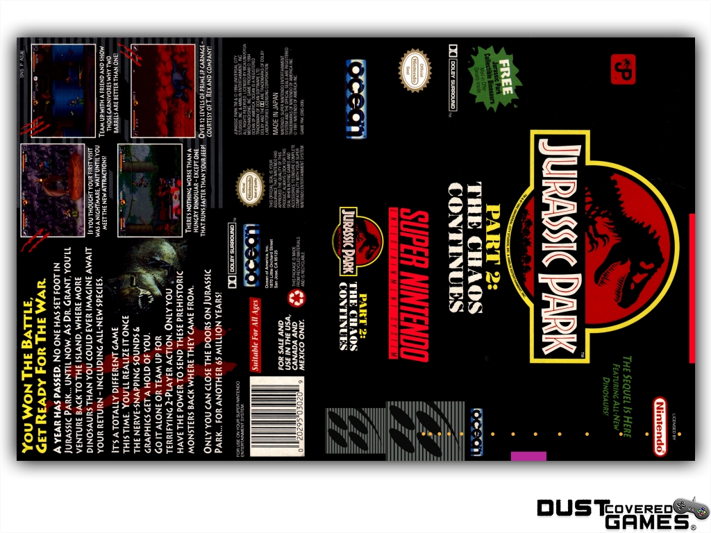 jurassic park super nintendo