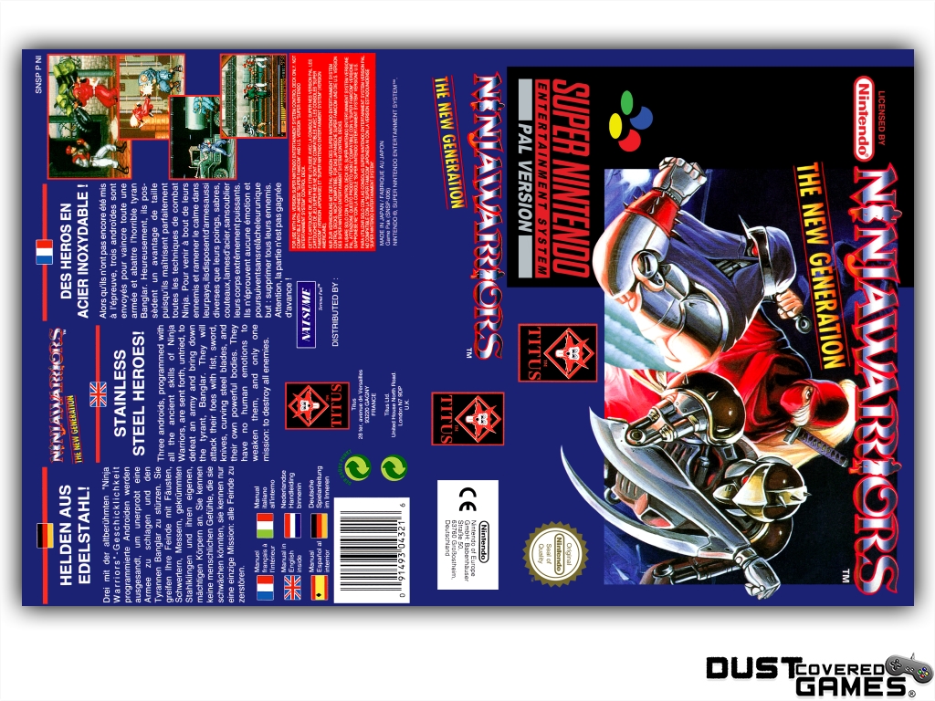 ninja warriors the new generation snes