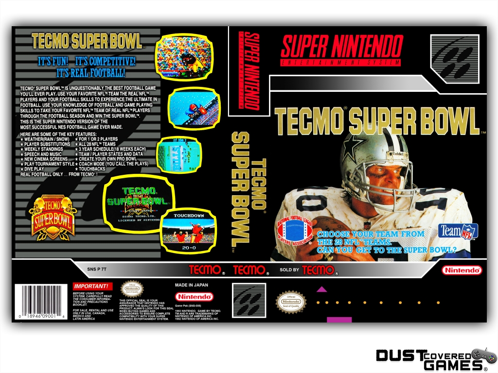 tecmo super bowl snes