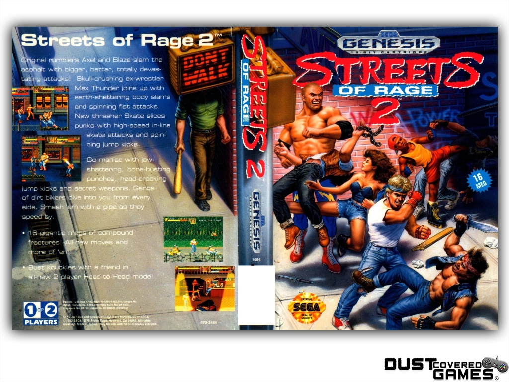 streets of rage 2 sega genesis