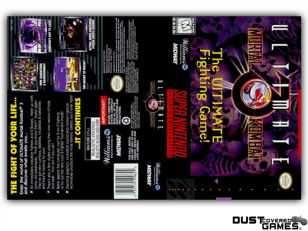 ultimate mortal kombat 3 snes