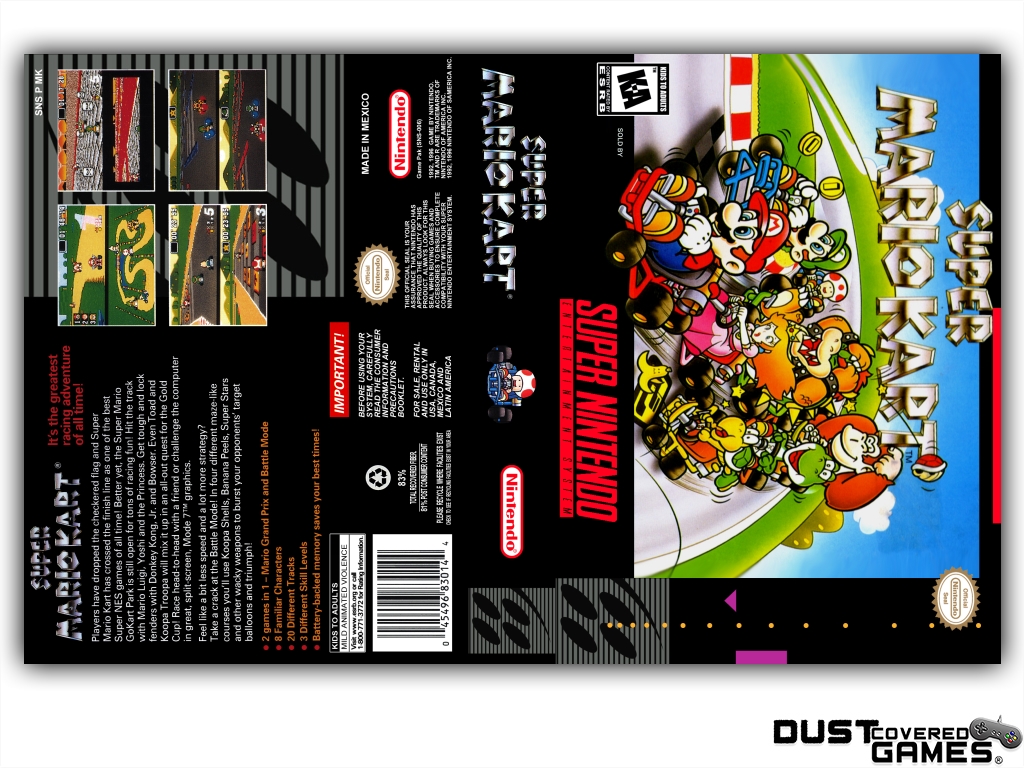 super mario kart snes