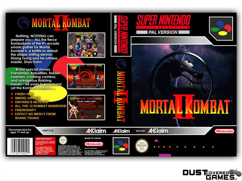 mortal kombat super nintendo