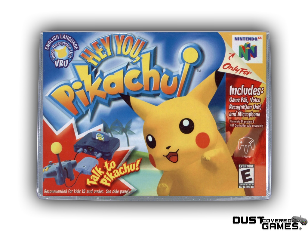 hey you pikachu n64 console