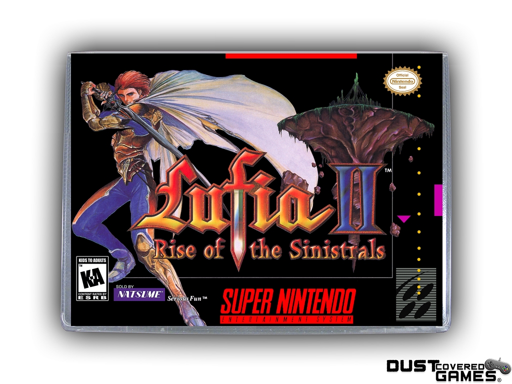 Lufia 2 Rise Of The Sinistrals Snes Super Nintendo Game Case Box Cover New Pro Ebay