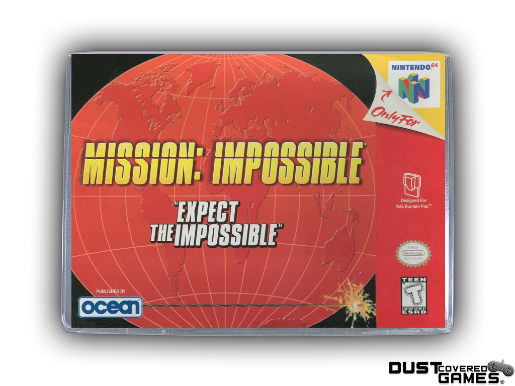 Mission Impossible N64 Nintendo 64 Game Case Box Cover Brand New Pro Quality Ebay - impossible de lancer brawl stars