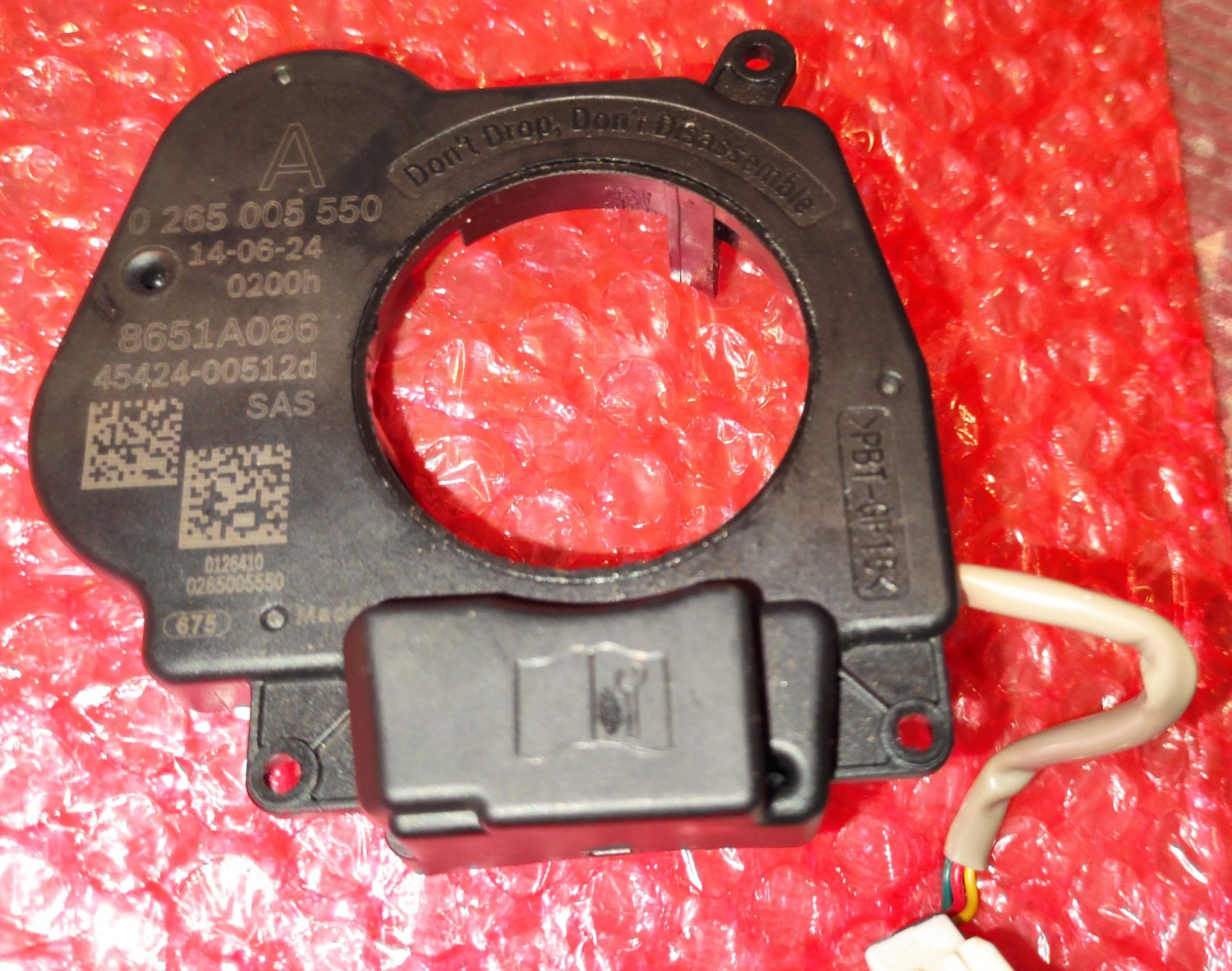 Ремонт датчика положения руля SAS 8651a086 - Mitsubishi Lancer X
