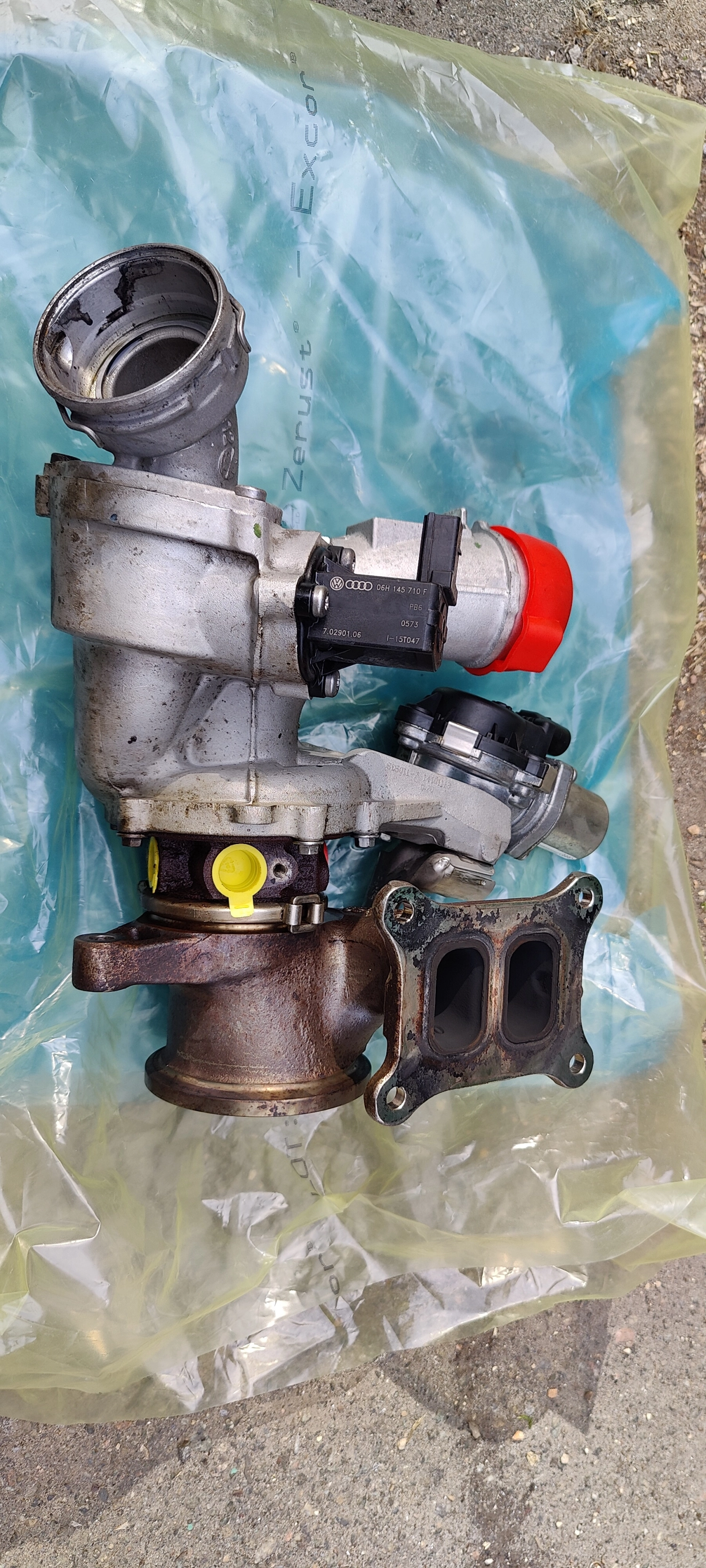 Старий Garrett 1446, який вірою і правдою відбігав 125 тис.