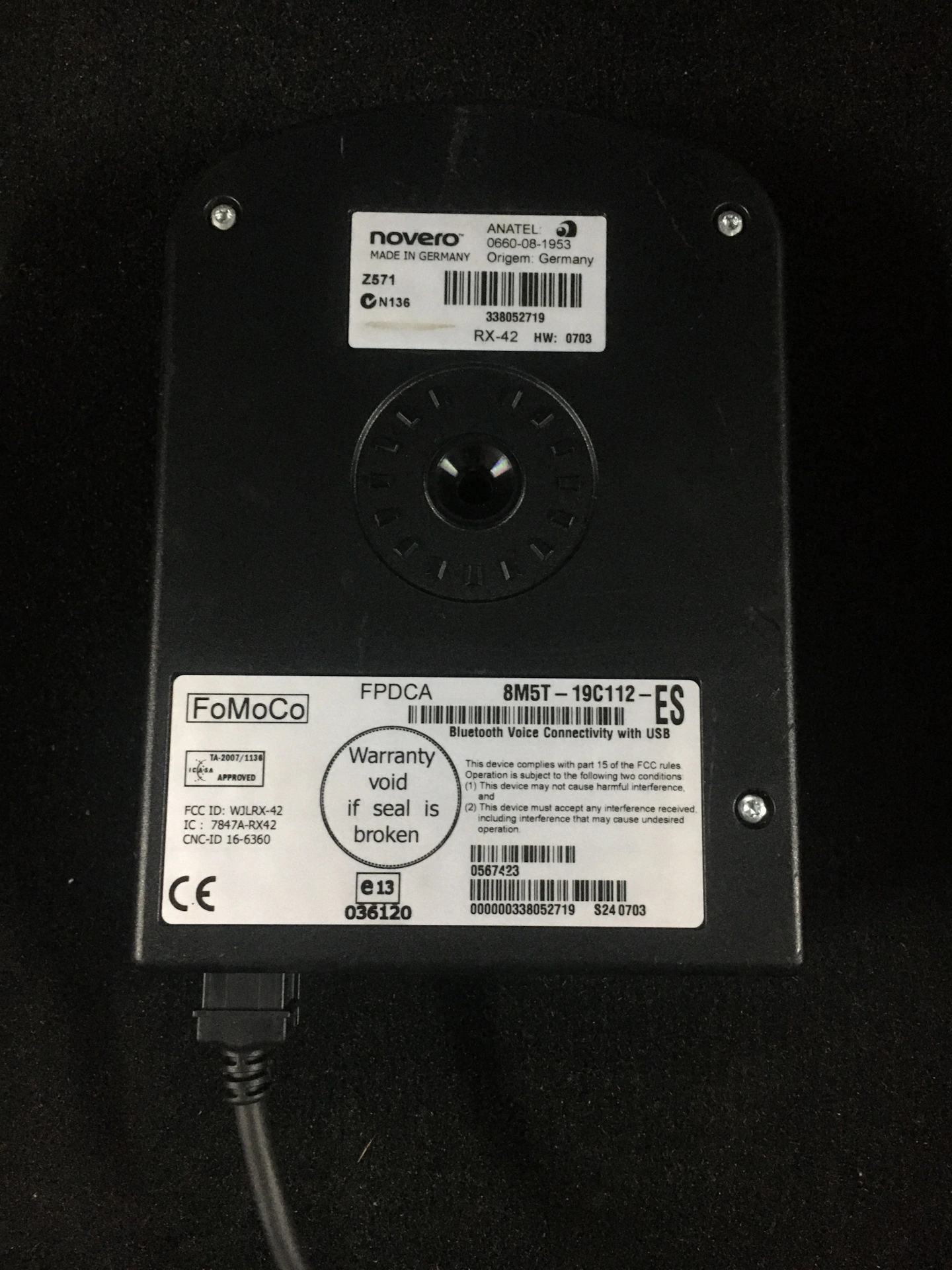 Novero 8M5T-19C112-ES