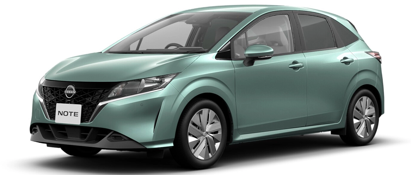 Серійний гібрид - хетчбек Nissan Note - має в якості генератора 1.2-літровий 3-циліндровий бензиновий мотор з віддачею 82 к.с. Проте потужність самого автомобіля визначається виключно спроможністю електродвигуна, а відтак це 134 к.с. Витрати бензину дорівнюють 4.6 л/100 км для передньопривідного Note e-Power.