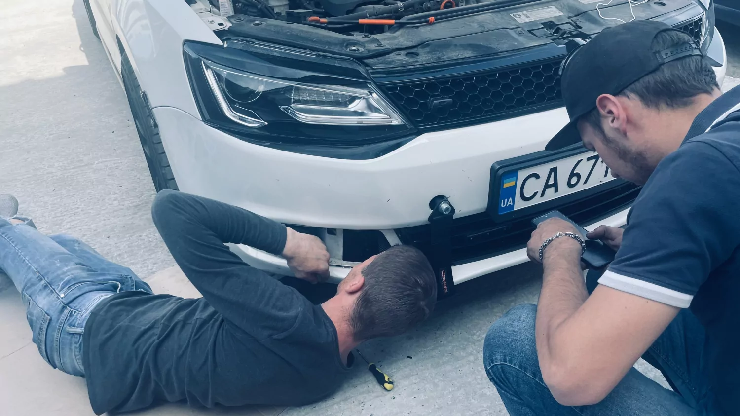 Ремонт клаксону