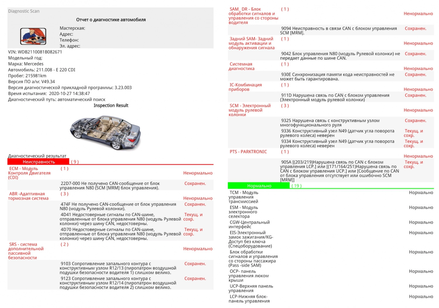 Запчасти на фото: R1213