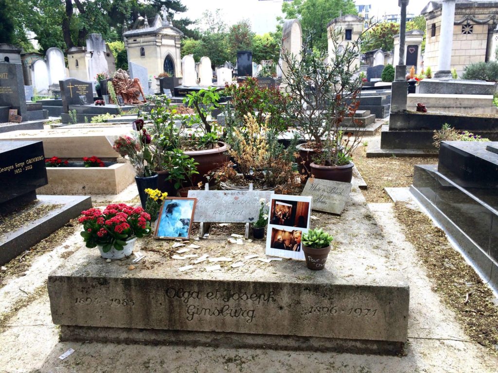 Serge Gainsbourg's tomb