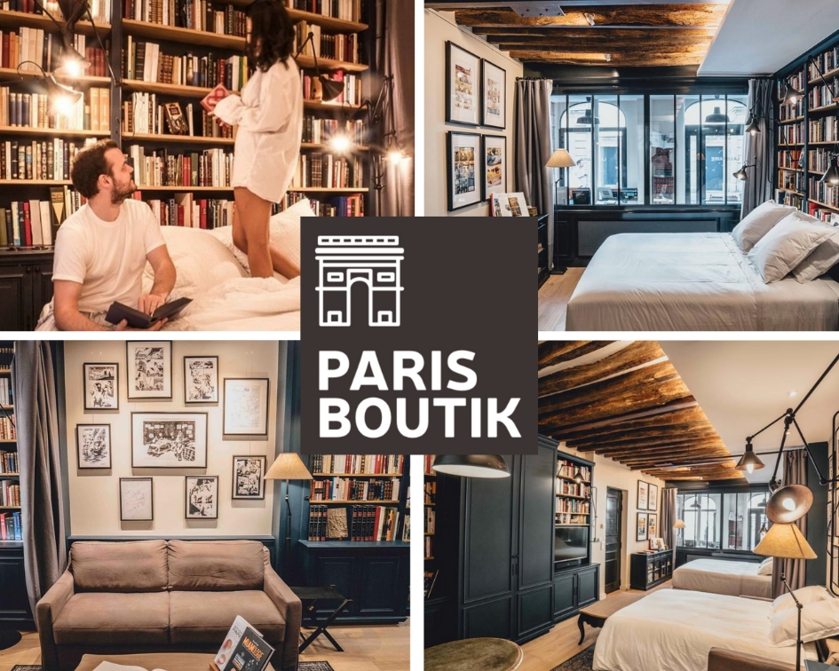 Bookstore stay Paris