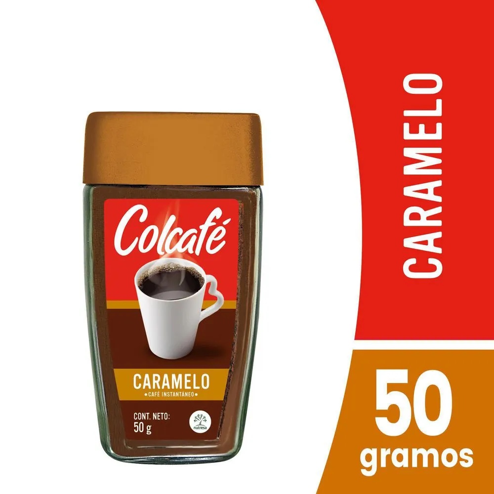Café Caramelo Instantáneo Colcafé ()